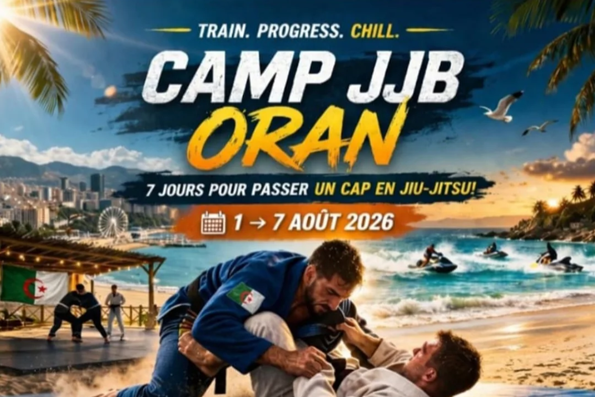 Camp de Jiu-Jitsu Brésilien à Oran (Algérie)
