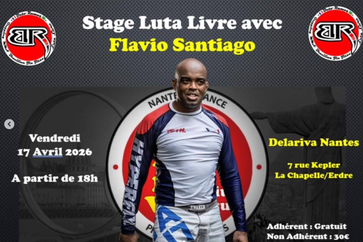 Séminaire de Luta Livre Flavio Santiago PEROBA – DeLaRiva Nantes (44)