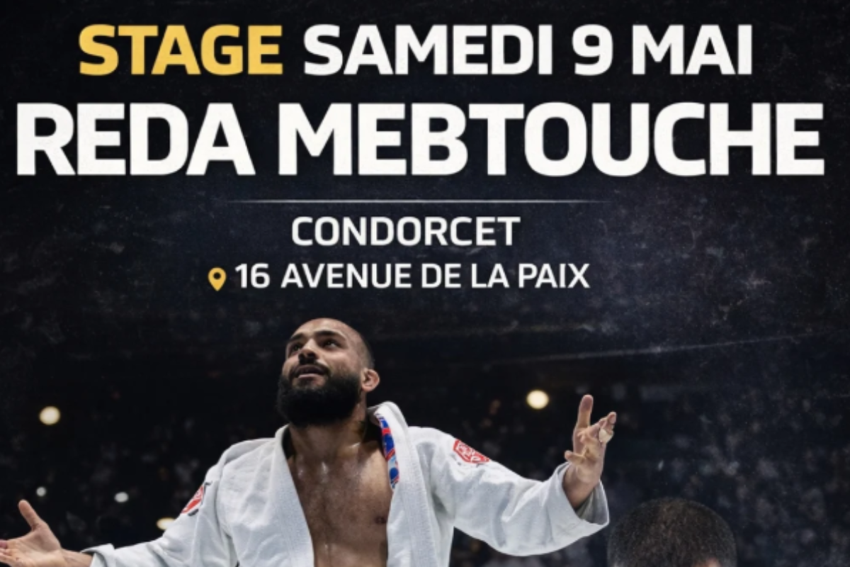 Séminaire No-Gi Reda MEBTOUCHE – Poitiers (86)
