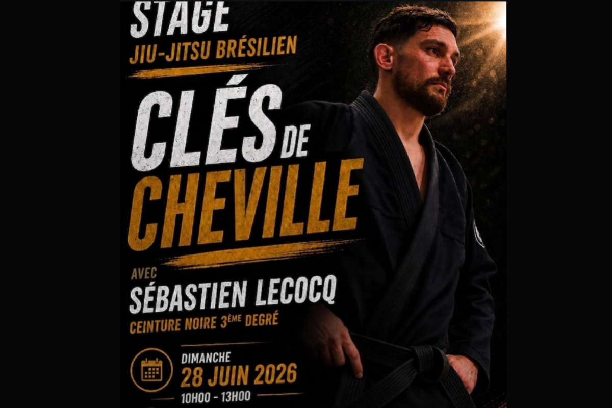 Séminaire JJB – Clés de Cheville avec Sébastien LECOCQ – Villemomble (93)