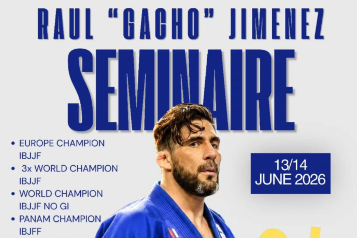 Séminaire Gi & No-Gi avec Raul “Gacho” Jimenez – Genève (Suisse)