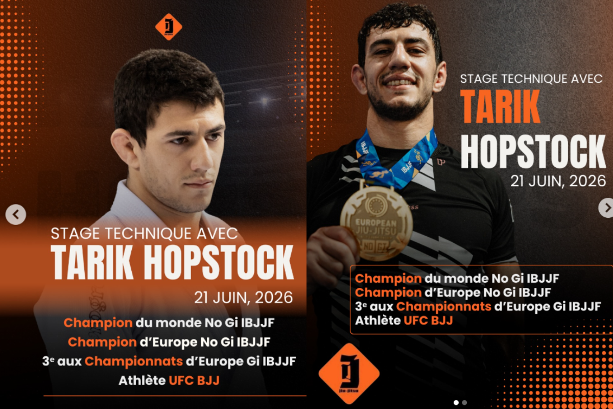 Séminaire JJB avec Tarik HOPSTOCK – Icon Genève (Suisse)