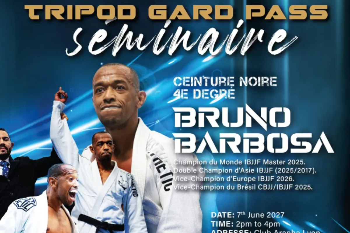 Séminaire avec Bruno BARBOSA – Aranha – Lyon (69)