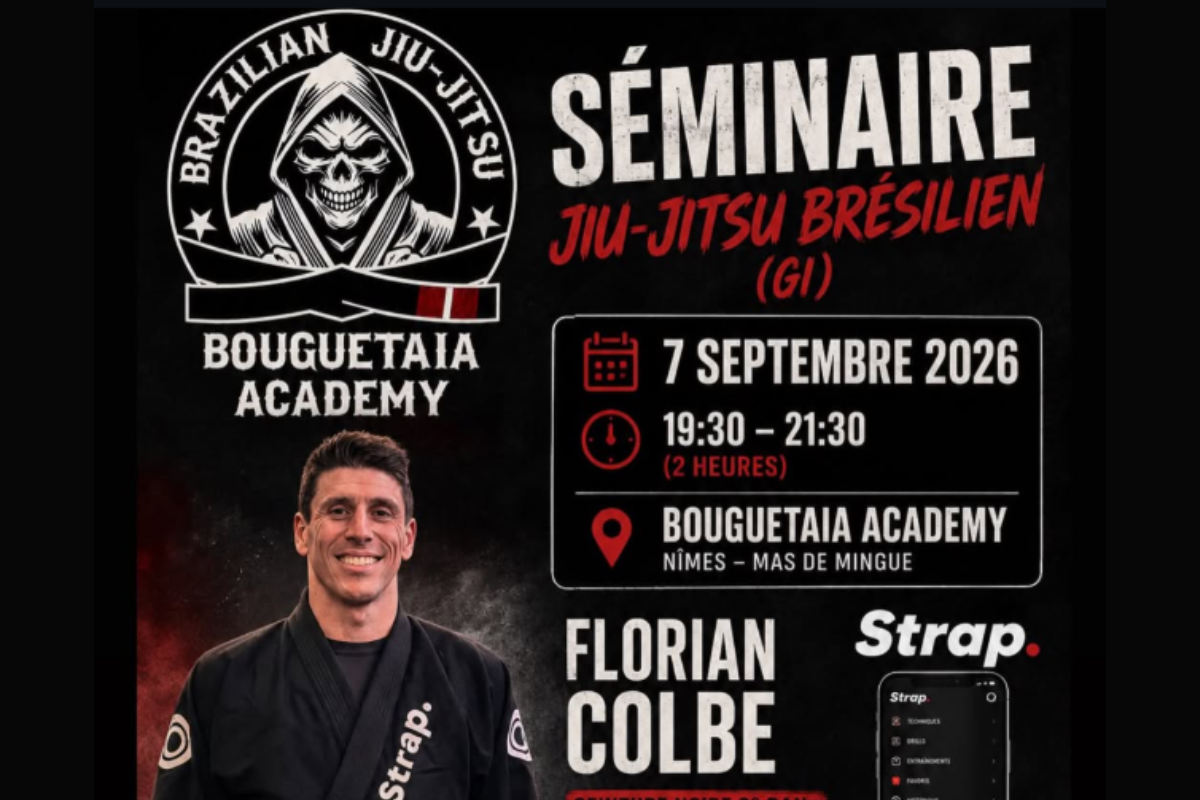 Séminaire JJB avec Florian COLBE – Bouguetaia Academy – Nîmes (30)