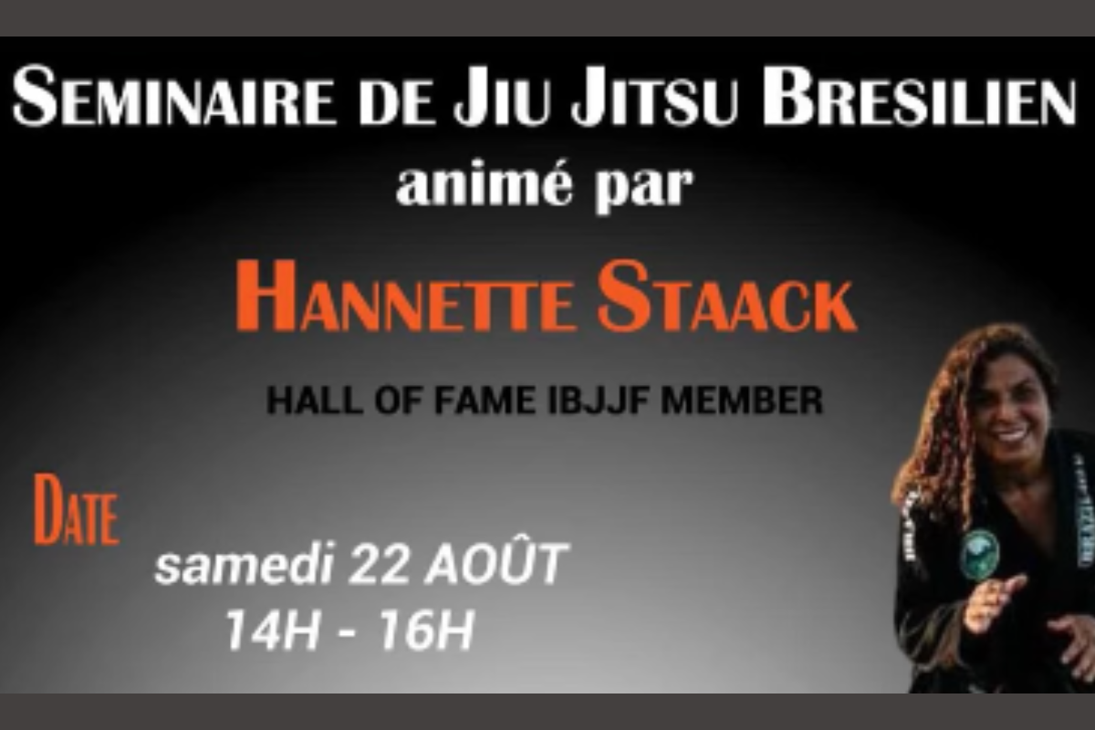 Séminaire JJB avec Hannette STAACK – ICON Anglet (64)