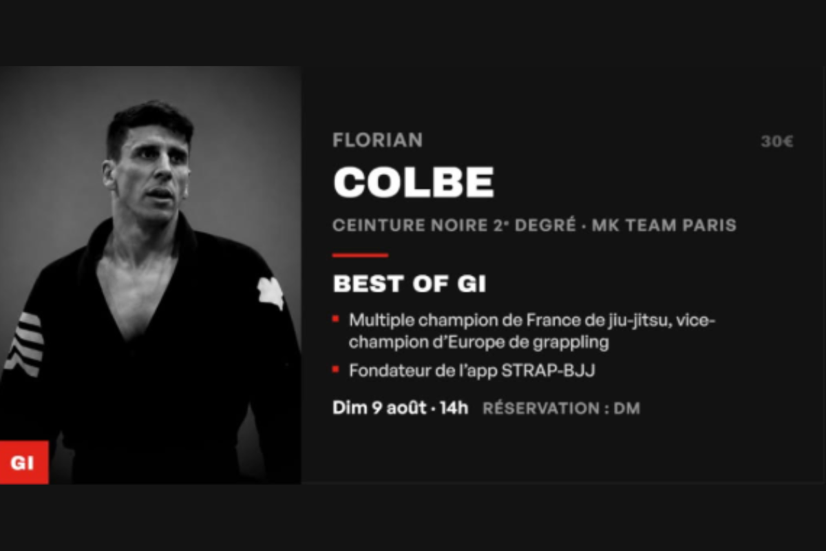 Séminaire Gi avec Florian Colbe – MatsForMembers (Paris)
