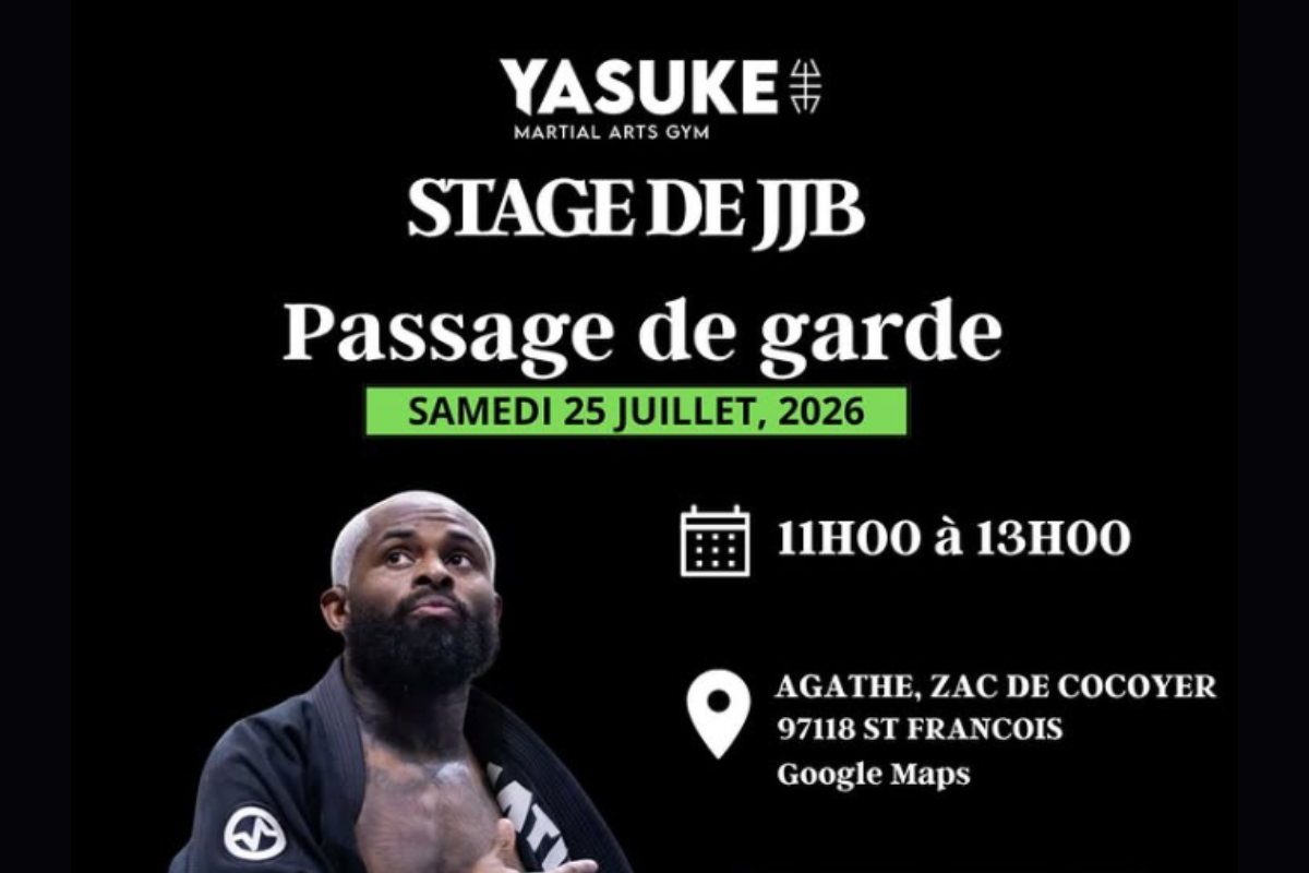 Séminaire JJB avec Mathias Coliné à Saint-François (Guadeloupe)