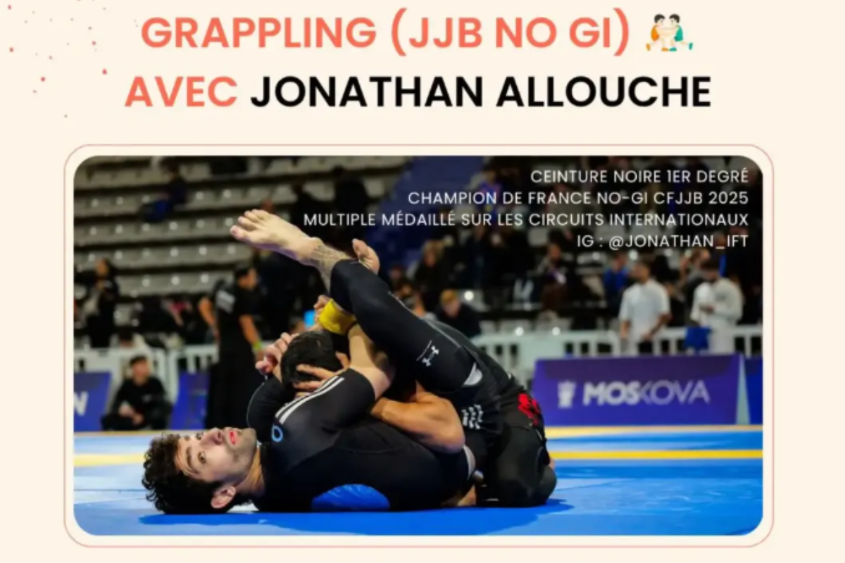 Séminaire de Grappling avec Jonathan ALLOUCHE – Paris (75)