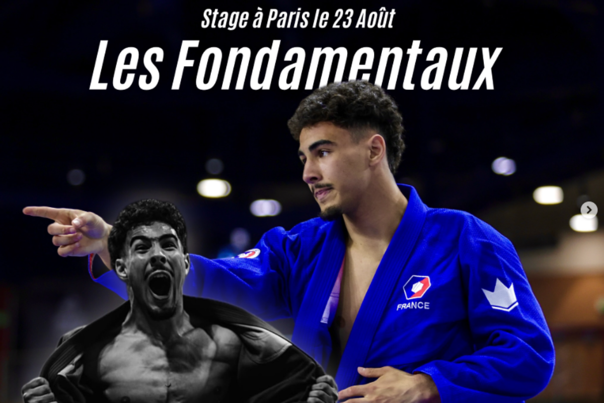 Stage JJB « Les Fondamentaux » avec Bilel Bensaïd à Paris