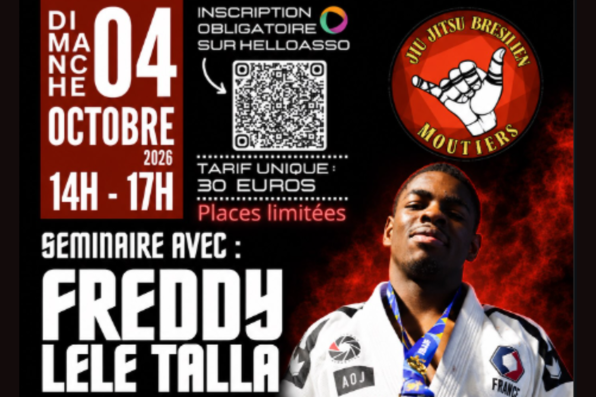 Séminaire JJB avec Freddy Lele Talla – JJB Moutiers (85)