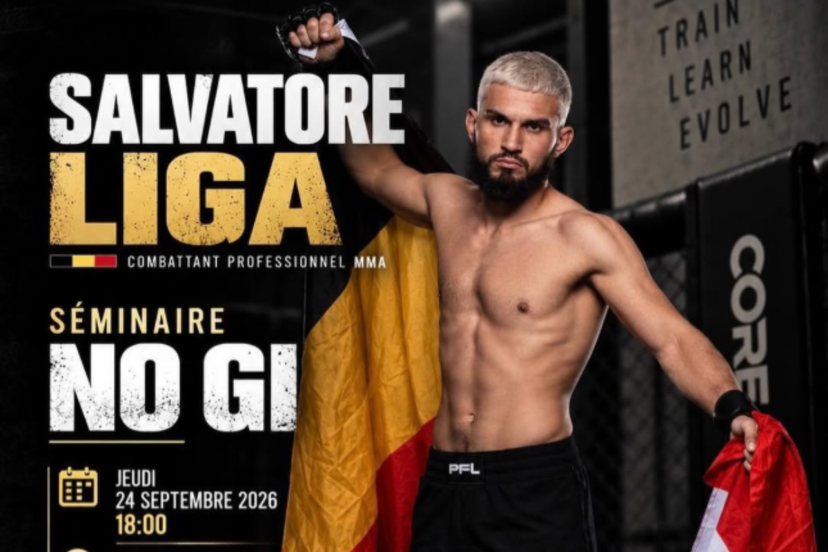 Séminaire No-Gi avec Salvatore Liga – La Cage Coaching – Namur (Belgique)