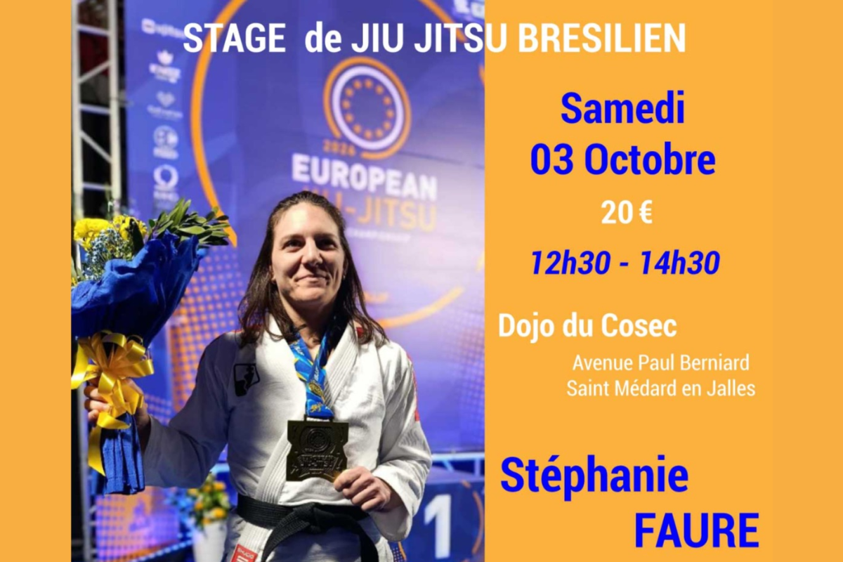 Séminaire JJB par Stéphanie FAURE – CFSO JJB – Bordeaux (33)