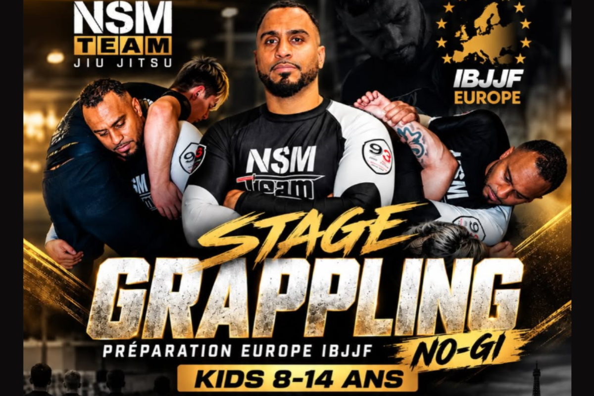 Stage Grappling Kids – Préparation Europe IBJJF No-Gi