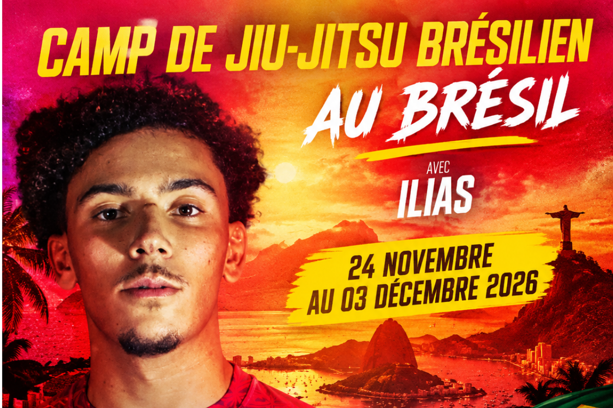 Camp JJB à Rio avec Ilias