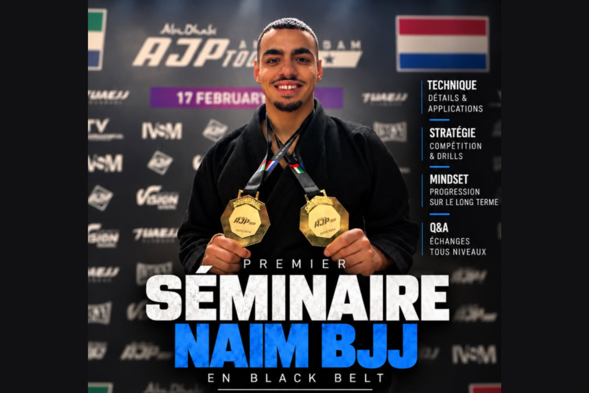 Séminaire JJB par Naim BJJ – Woluwe-Saint-Lambert (Belgique)
